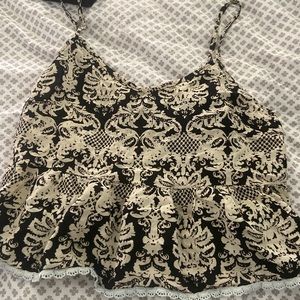 Cute crop summer top